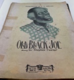 3 Old Black Joe Sheet Music Sets