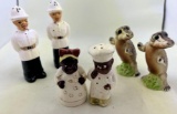 3 sets Salt and Pepper Shakers