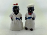 Set of Salt and Pepper Shakers marked Japan