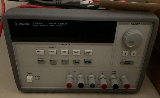 Agilent E3531A Triple Output DC Power Supply