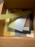 Box of Flat Steel and Aluminum Scrap