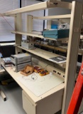 Lab Desk with outlets