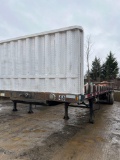 2000 Fruehauf Flatbed Trailer 45 Ft VIN: 1UF452F7YS571697