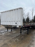 1999 Fruehauf Flatbed Trailer 45 Ft VIN: 1UF452F4XS571610