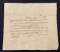 Revolutionary War Document
