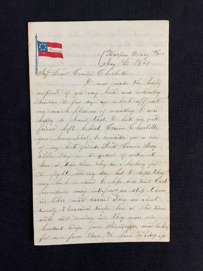 1861 Patriotic Stationary