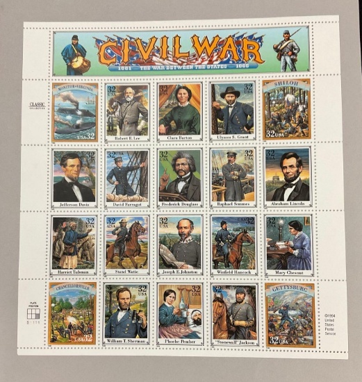 Civil War Stamps