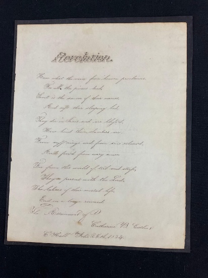 CDV of Memorial