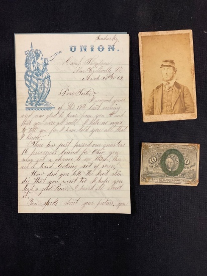 Letter by Northern Soldier