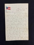 1861 Patriotic Stationary