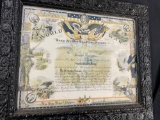 1918 Enlistment Document