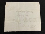 Union Army Letter