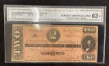 Confederate $2 Bill