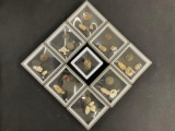Collection of I (Infantry) buttons and bullets