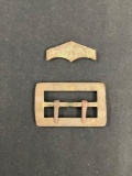 Union Buckle and Plate