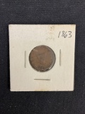 1863 Our Navy Token