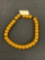 Amber Colored Beads