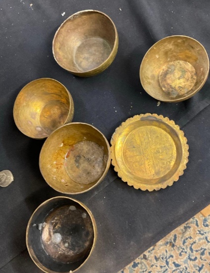 Metal Trays and Bowls