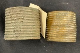 African Currency Cuffs