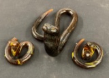 Hand Blown Glass Snakes