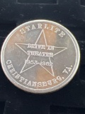 1 oz Starlite Drive-In Commemorative Silver Round