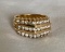 14K Yellow Gold Diamond Ring