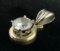 14K Yellow Gold Pendant with Approximately 1.75 ct Diamond