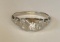 14K White Gold Ladie's Diamond Ring