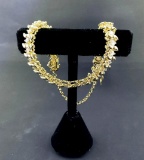 14K Yellow Gold Diamond Tennis Bracelet