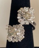 10K White Gold Ladie's Diamond Ring