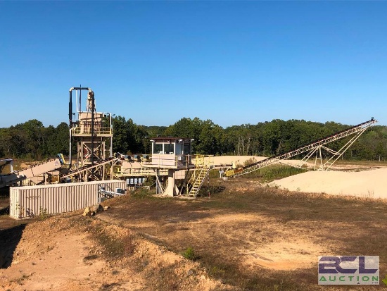 DESCRIPTION STEDMAN COMPLETE MINING WET PLANT W/ STEDMAN MS 4860 AR-HC-X AGGREGATE CRUSHER