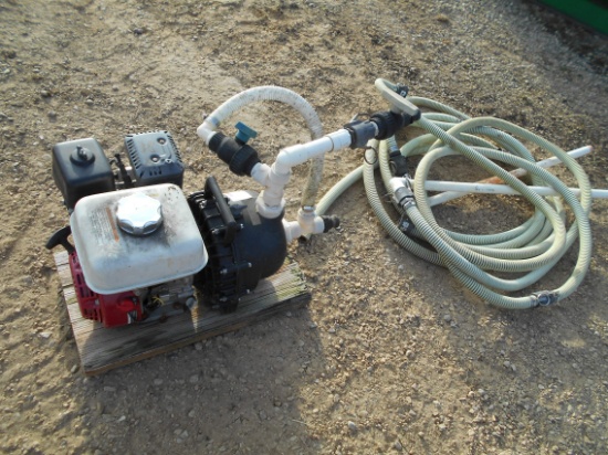Transfer pump w/Honda motor