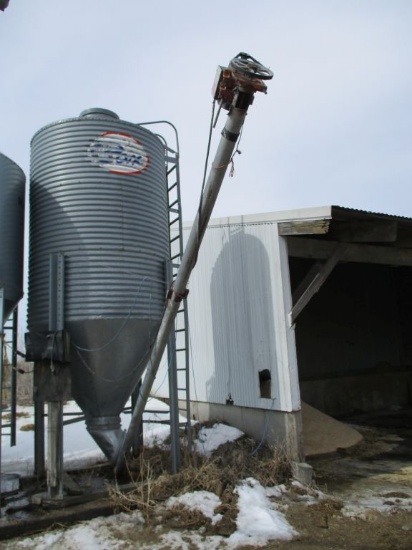 Pax 6 ton bulk bin w/unload auger