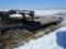 2003 Felling FT18, 30 ft. gooseneck trailer, tandem dual axles, dove tail, ramps