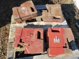 9 IH 100 LB. tractor weights, SELLS 9  X $