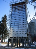 2012 Grain Handler dryer model GH616, holds 2,000 bushel, fan under, 10 hp fan motors, 3 phase,