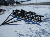 Home made 12 ft. roller, hyd lift, missing one wheel