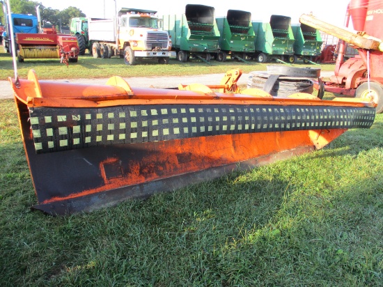 Henke 12 ft. snow plow & bracket