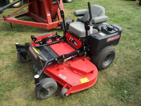 2016 Gravely ZT60HD, zero turn, 49 hrs. 60" deck, 24 hp