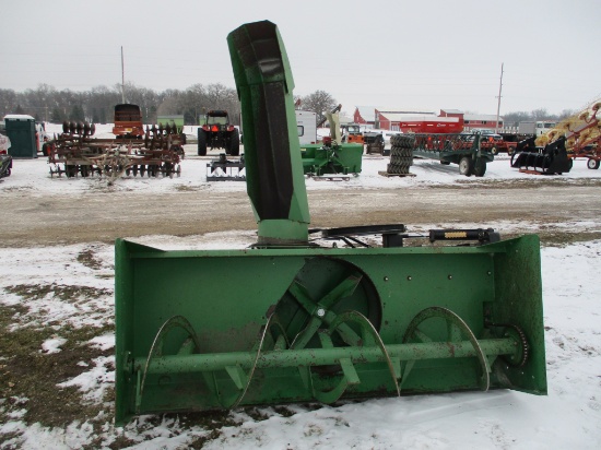 Meteor 86" 3pt. snowblower, hyd spout