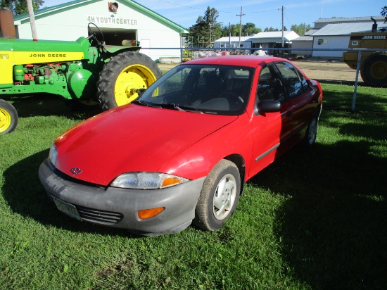 1997 Chevy Cavalier, 230,396 miles showing, 4 dr.