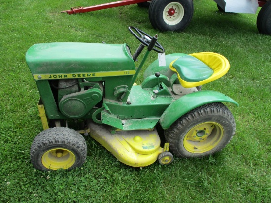 John Deere 110 riding mower, 42" deck, not running