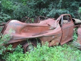1941 Chevy panel van, has been through a major fire, has title, SELLS OFFSITE buyer will be