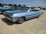 1964 Chevy Impala convertible, 327 engine 2 sp. auto glide, restored runs & drives