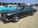 1971 Chevy Monte Carlo SS 454, less then 500 miles on rebuilt engine, restored, needs upholstery,