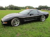 2000 Chevy Corvette, 1,856 Act. miles, glass top, 6 sp.