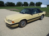 1987 Ford Mustang convertible, 73,759 miles showing, power windows & locks