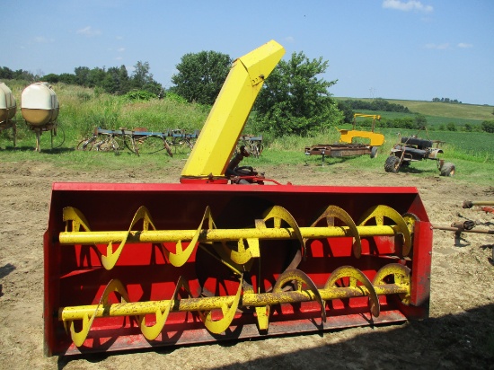 Farm King 8 ft. 3pt. snowblower, hyd spout