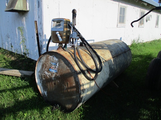 1000 Gal fuel barrel, elect pump
