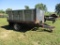 71/2' x 9' Hyd dump trailer, dual wheels